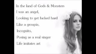 Gods & Monsters - Lana Del Rey (Lyrics) (Explicit)