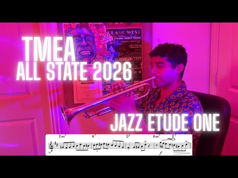 TMEA 2026 All State Jazz | Trumpet Etude One