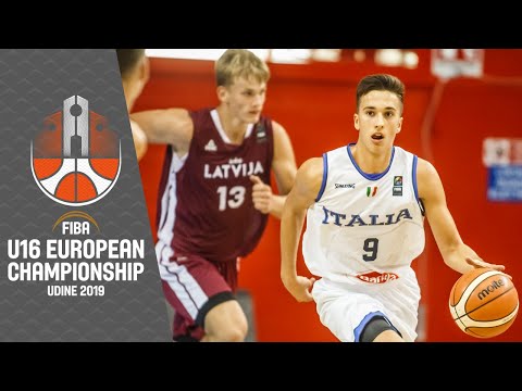 Italy v Latvia - Full Game - FIBA U16 European Championship 2019