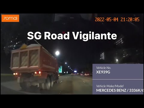 4May2022 Huationg Global Limited #XE939G overloaded tipper truck