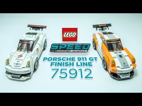 Vidéo LEGO Speed Champions 75912 : Porsche 911 GT Finish Line