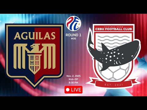 AGUILAS - UMAK FC VS DYNAMIC HERB CEBU FC || Round 1 | PFL 2025-2026 | M35