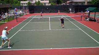 preview picture of video 'Tennis Camera Mount - Highlights of Women's Doubles Finals at Denver City Open 2010'
