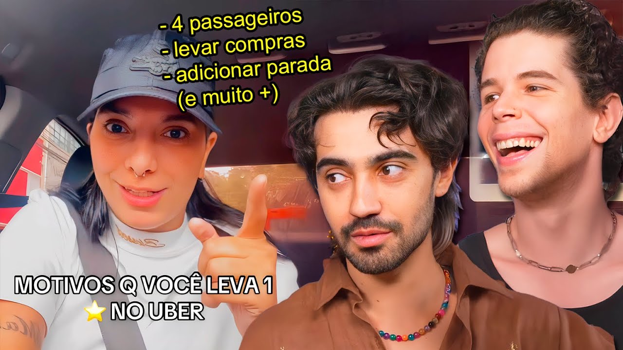 motivos pro passageiro levar NOTA 1 do motorista no uber