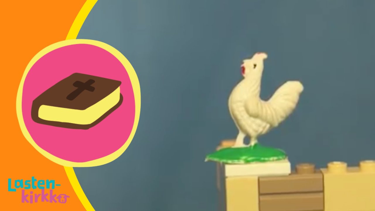 Päkän ja Pulmun juhlat 17 LEGO-pääsiäistarina Pietari kieltää Jeesuksen