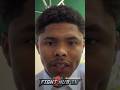 Shakur Stevenson CALLS OUT Edwin De Los Santos after Frank Martin fight OFF!