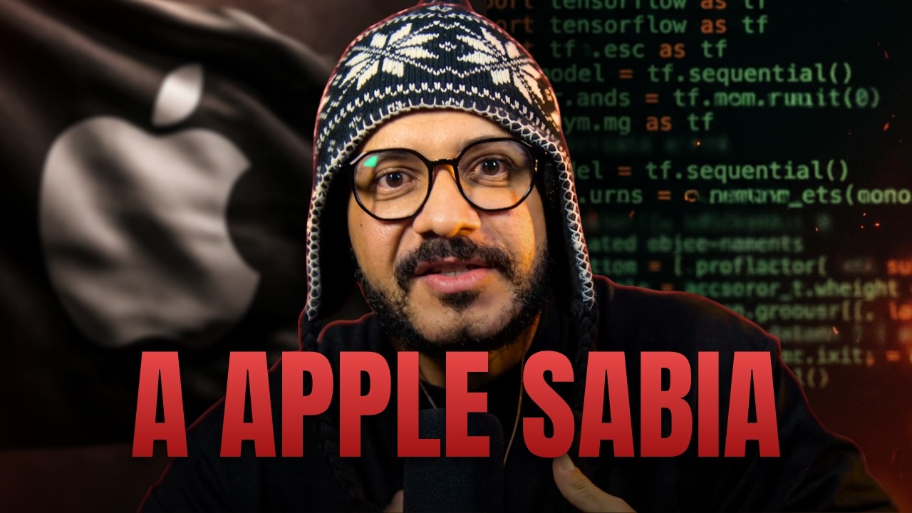 ENQUANTO TODOS DUVIDAVAM, A APPLE JÁ SABIA.