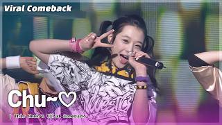 [Viral Comeback] f(x) - Chu~♡ [Music Bank] KBS 100101