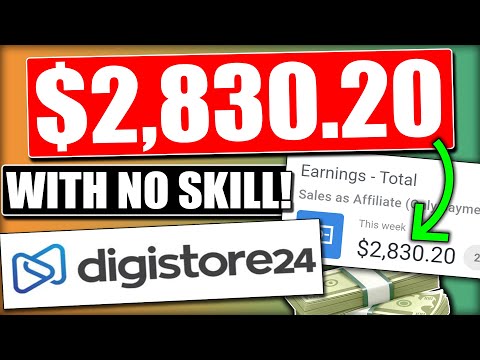 , title : 'EARN $2,830.20 With No SKILLS | Digistore24 Tutorial For Beginners (Digistore24 Affiliate Marketing)'