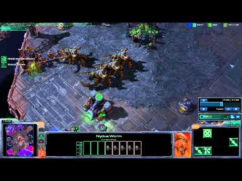 StarCraft 2 Tutorial - How to do a Nydus Sneak Attack