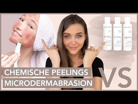 Microdermabrasion oder Chemische Peelings – Was ist besser?
