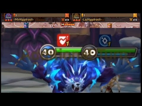 G3 Siege EU with runes - Hidden Actions vs MinYgg vs LazYgg #summonerswar