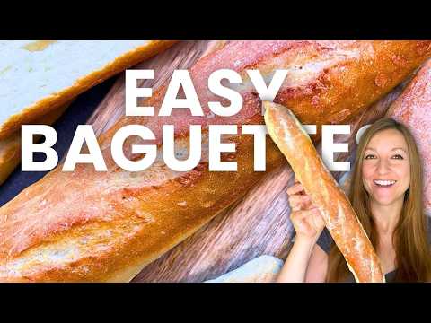 Easy French Baguette Recipe | Bake Bakery-Style Bread at Home