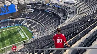 SoFi Stadium from the very ceiling
