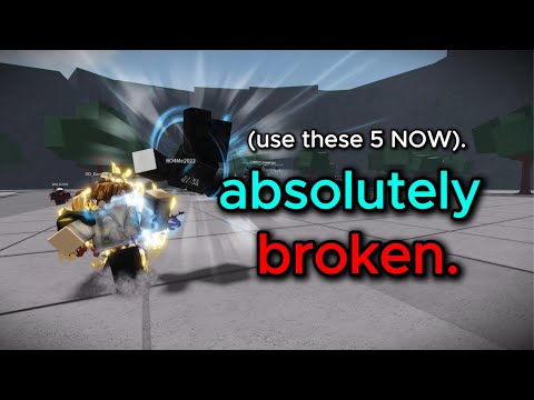 the absolute most BROKEN GAROU TECHS in tsb.