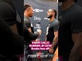 GREG HARDY CALLS HASIM RAHMAN JR CUTE & FORCES HIM TO BREAK FACE OFF!