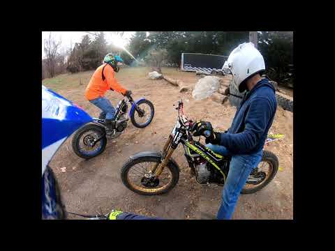 Enduro riders Trials Training  TRS280  Sherco 2.5 Honda TL125 Bultaco