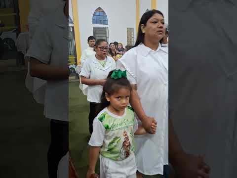 Santa missa na terceira noite do Festejos de Nossa Senhora de Nazaré 🙌🏽