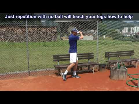 EFFORTLESS Forehand   biomechanics 5legs