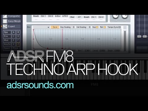 NI FM8 - Techno Arp Hook - How To Tutorial