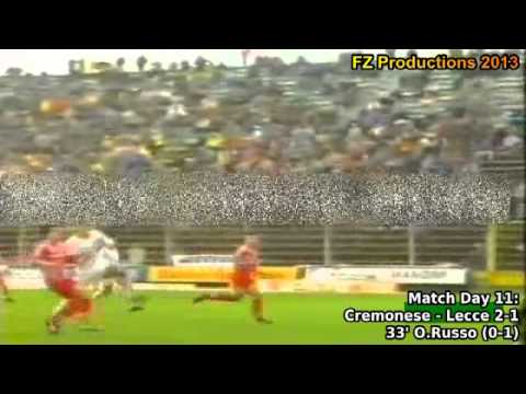 Serie A 1993-1994, day 11 Cremonese - Lecce 2-1 (O.Russo goal)