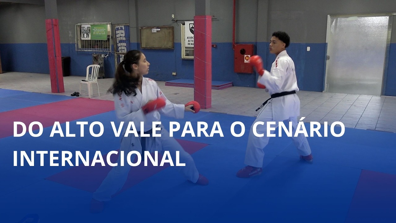 Talento do Alto Vale representa o Brasil no Sul-Americano de Karate