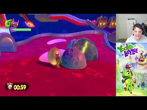 Yooka-Laylee pt15: Pro Golfing in SPACE