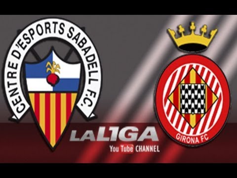 Gol de Luso (3-1) en el CE Sabadell - Girona CF - HD