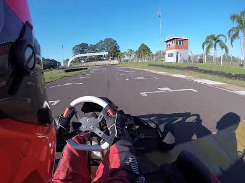 Treino Kart F4 - Kartódromo de Tarumã - Piloto Mateus Schreck