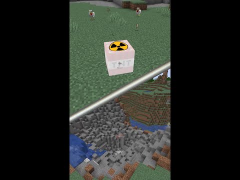 How to make a NUKE in Minecraft NO MODS