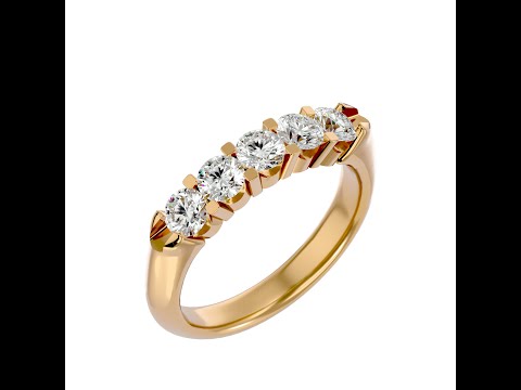 Inel Semi-Eternity Breathtaking Briliant Aur 18k Pure Diamonds - Elena
