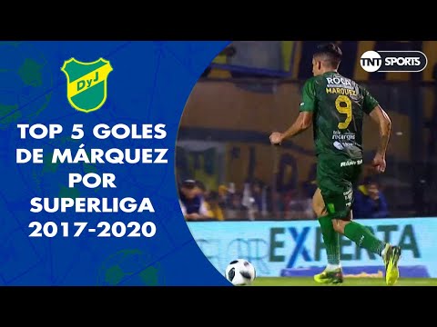Top 5 goles de MÁRQUEZ en Superliga (2017-2020)