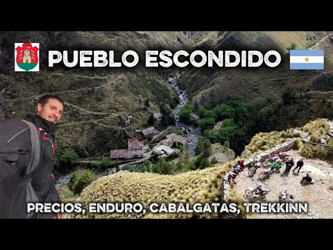 PUEBLO ESCONDIDO ,Córdoba,CeRRo Áspero en moto!Precios del lugar oculto en sierras de comechingones 