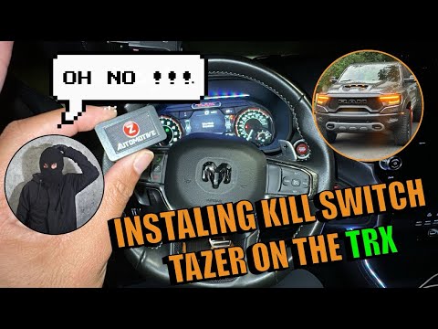 This Unlocked my TRX !!! Nobody can steal my CAR now (Z Automotive tazer install )