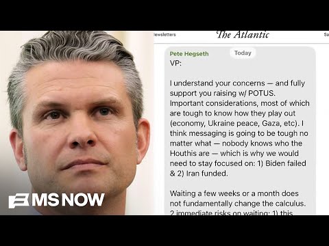 Hegseth should 'resign or be fired': Dem Rep. reacts to watchdog report on Signalgate