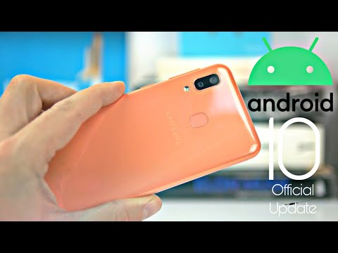 Samsung Galaxy A20e Official Android 10 Update