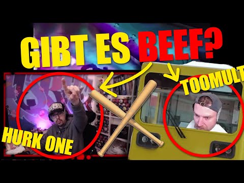 STREIT UNTER STREAMERN? 🔪🔫 | GRAFFITI REACTION | HURK ONE VS. TOOMULT