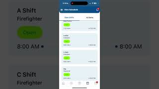 Navigating the Schedule in the Mobile App