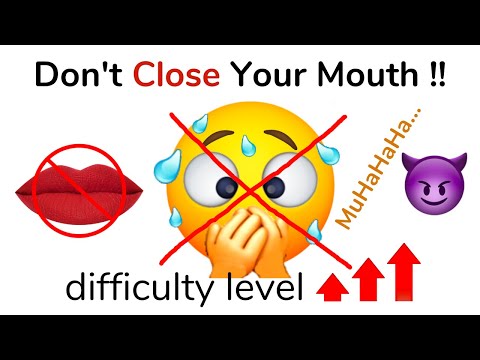 Don't close your mouth while watching this video !!