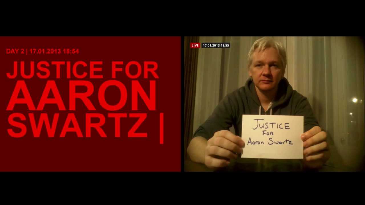 Justice for AAron Swartz yt