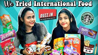 Indians Tried International Food products | Foreign Snacks Review Ft.Duzz.in | Honest Review 💕