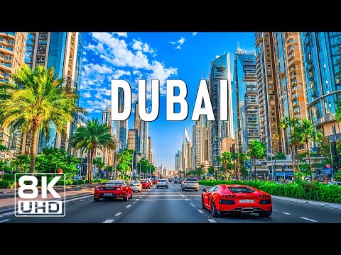 Dubai 8K UHD – Golden Deserts, Glittering Towers & Glamour Views