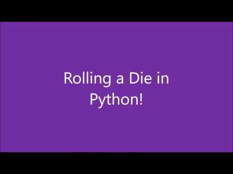Rolling A Dice Program In Python Dice Rolling Simulation Tutorial 10