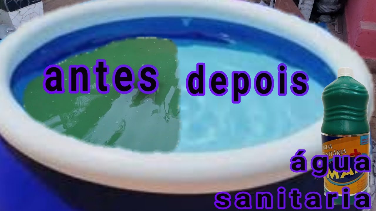 como limpar piscina de de plástico com água sanitaria tratamento da água da piscina simples