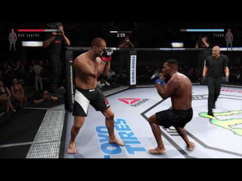 EA SPORTS™ UFC® 2 Iron Mike Tyson VS Junior Dos Santos
