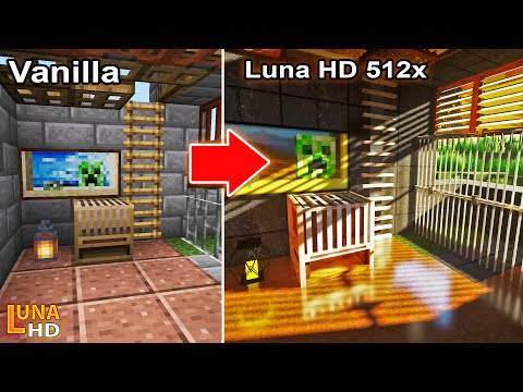 Luna HD Resource Pack | Minecraft Pushing the Limits | Java Edition