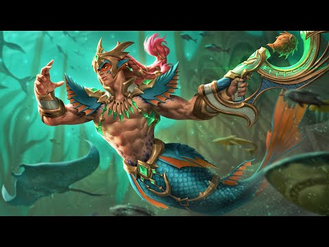 Mernos Jenos Skin Showcase Gameplay : Paladins 3.4 Meranos Jenos Voicepack ,Abilities,Ultimate