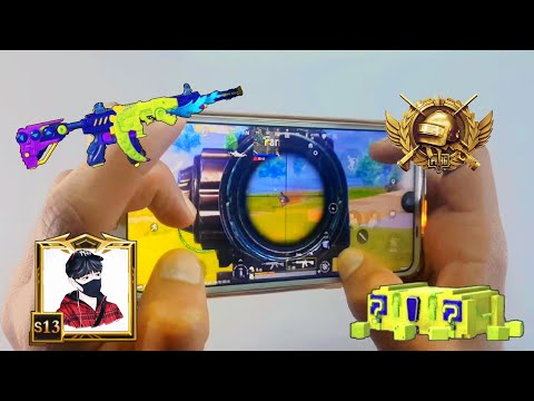5FINGER FASTEST PLAYER [HANDCAM] WITH [CLUTCHES] SHARP AQUOS R2 PUBG MOBILE