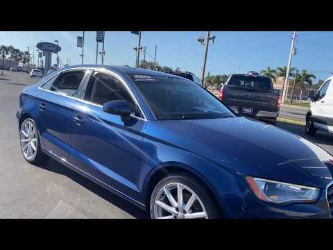2015 Audi A3 1.8T Premium Sedan 1.8 Scuba Blue Metallic
