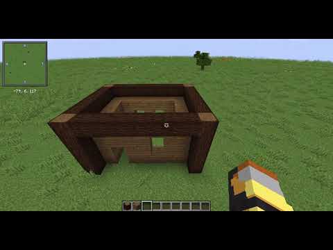 Insane Minecraft Christmas Builds: Piston Door and Cabin - Part 1